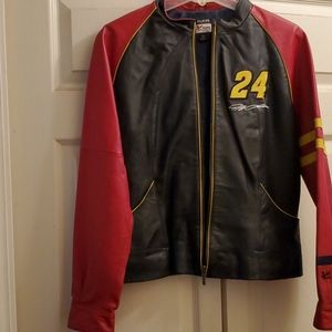 Nascar leather jacket